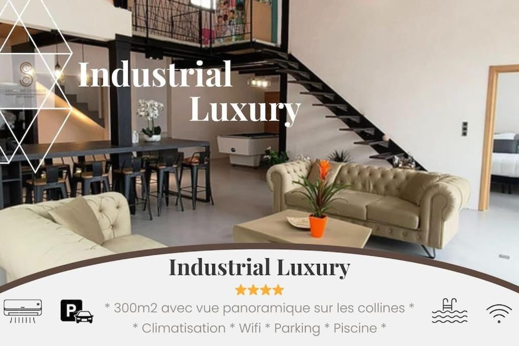 Industrial Luxury Nimes & Arles Villa Beaucaire  Ngoại thất bức ảnh